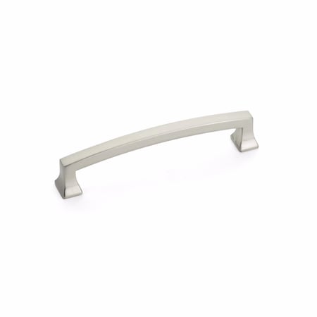 Schaub 5in Center to Center Menlo Park Arched Cabinet Pull Brushed Nickel Finish 527-BN