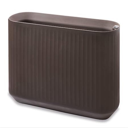 Crescent Garden TruDrop Modular Self-Watering Privacy Planter Box - Bark, 40"x14"x30"H A617574