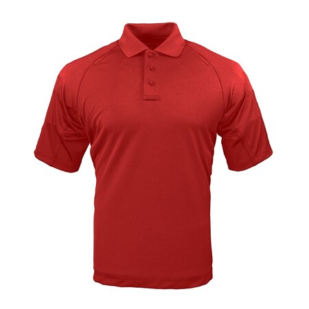 Propper Men's Raglan Utility Polo, Polyester Jersey, Pull On, Red, X-Large F5842