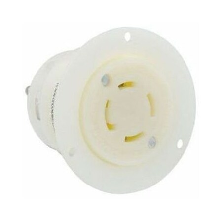 Leviton Industrial Grade Flanged Outlet 30 Amp, 277/480 Volt 3PY 2766