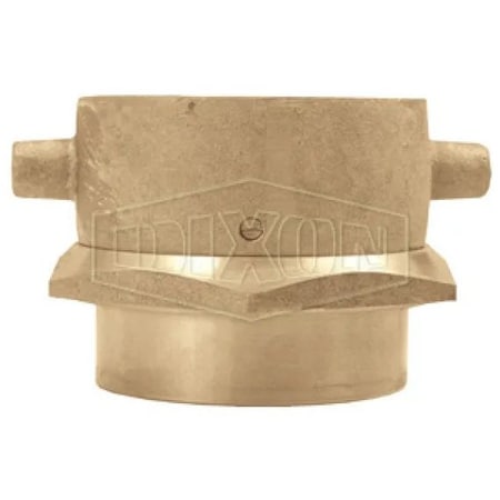 Dixon The Right Connection 23-270 Domestic Pin Lug Adapter, 2-1/2 in, FNST x FNPT, Cast Brass, Domestic SF250F-D