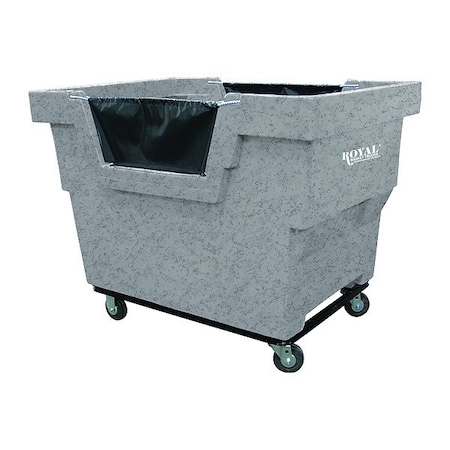 Royal Basket Trucks Mail Truck, 48" L, Granite Gray G23-GRG-MTC-4UNN