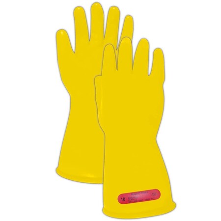 Magid A.R.C. M01 Class 0 Yellow Rubber Electrical Insulating Gloves, 11, PR M-0-11-Y-11