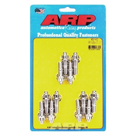 Arp 400-1402 0.37 x 1.67 in. OAL Stainless Steel Header Stud Kit, 12PK ARP400-1402