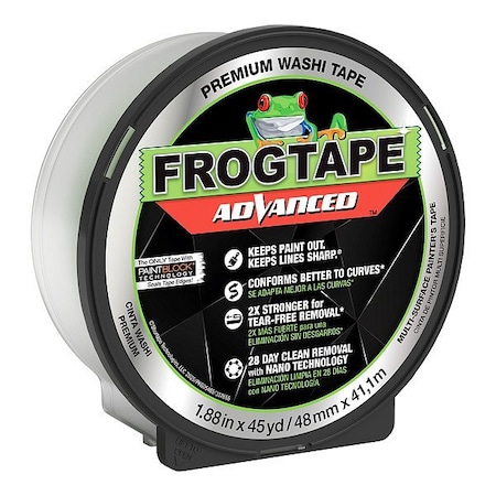 Frogtape Painter'sTape, Washi, Grn, 45ydL, 1-7/8inW 243104