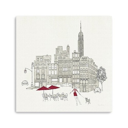 Homeroots Nyc Cafline Work Unframed Print Wall Art 399009