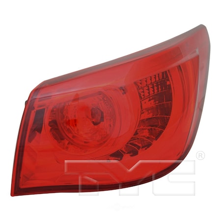 Tyc Capa Certified Tail Light Assembly 11-6649-00-9