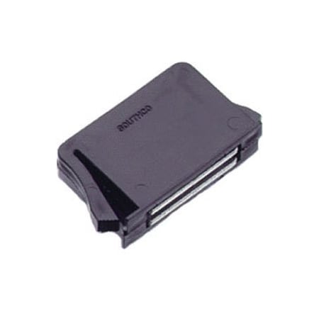 Southco Magnetic Latch, Snap-In- Rectangular hole, 40 N 8.7 lbs. Rated Load, Medium Size, Black 02-10-101-10
