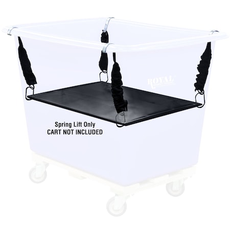 Royal Basket Trucks Cube Truck Spring Lift Kit, Blk G18-KKX-PSN