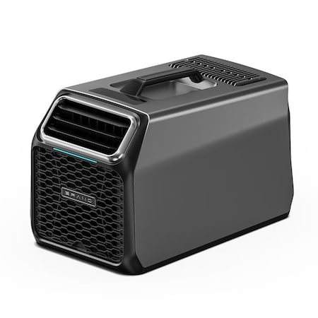Edendirect 6,000 BTU Portable Air Conditioner with 4-Modes, Remote and Timer in Black for Camping ZRC18