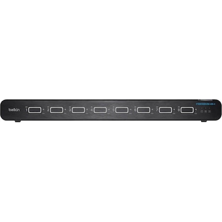 Belkin 8-Port Single Head DP/HDMI to DP/HDMI Video Secure Desktop KVM Switch PP4.0 F1DN108KVM-UN-4