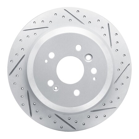 Dynamic Friction Co DFC Geoperformance Rotor - Drilled and Slotted 830-59062R