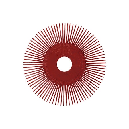 Dedeco SUNBURST 2" TS DISCS RED 220 GRIT (A/O), 12PK 2485