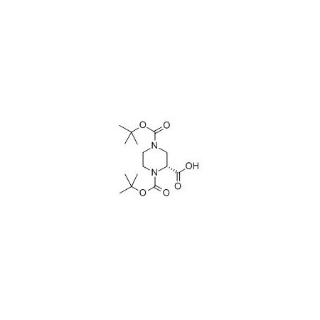 Ak Scientific (R)-1, 4-Bis(tert-butoxycarbonyl)piperazine-2-carboxylic acid (25g), CAS 173774-48-6 W3794-25g