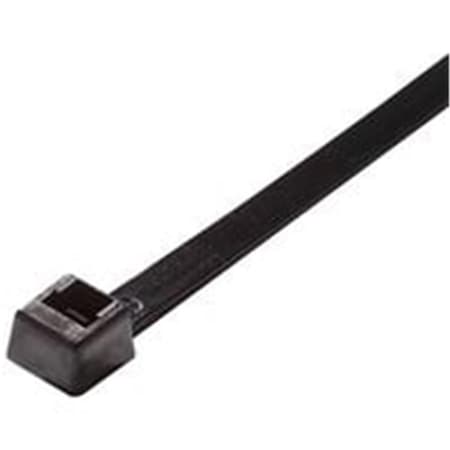 Advanced Cable Ties 7 in. Nylon Cable Ties, Black - 100 Count, 100PK 1683085
