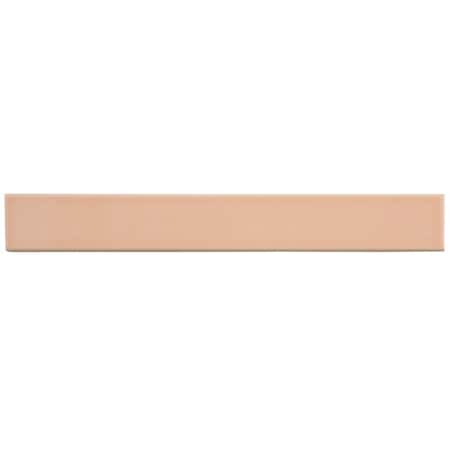 Apollo Tile Horizonte 2 x 16 in. Glossy Powder Pink Ceramic Subway Wall Tile 10.76 sq ft/case, 50PK FLT88PNK216A