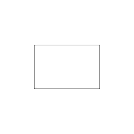 Bubblefast 4 x 6'' White Inventory Rectangle Labels BFDL635E