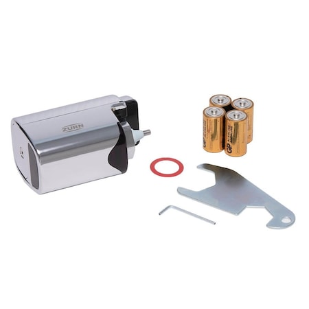Zurn AutomaticFlushValveRetrofitKit, Chrome ZERK-SM