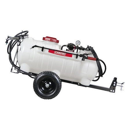 Chapin Tow Behind Sprayer 25g, Poly, 180 in L Hose, 20 in L Wand 97701E