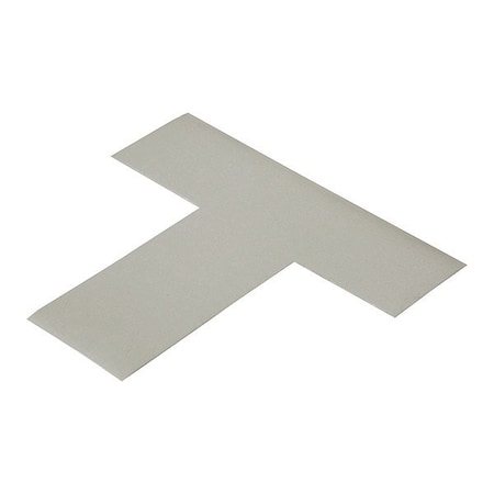 Mighty Line Floor Marking Shape, 6 in L, PK100 GRYT