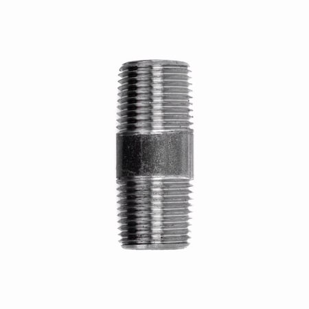 Stz Industries 1/4 in. MIP each X 1/4 in. D MIP Black Steel 2 in. L Nipple 308UP14X2