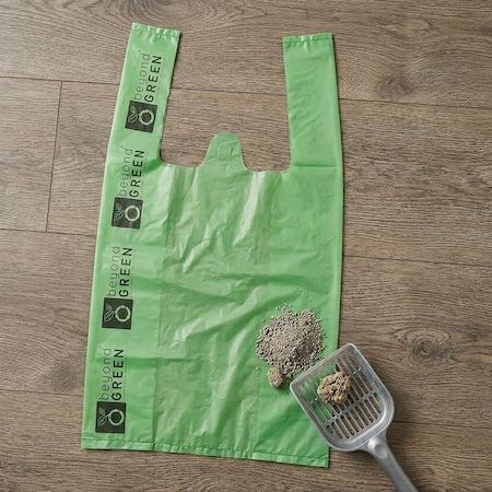 Beyondgreen Cat Litter Bags with Handles, Leak Resistant, 20PK 2017100