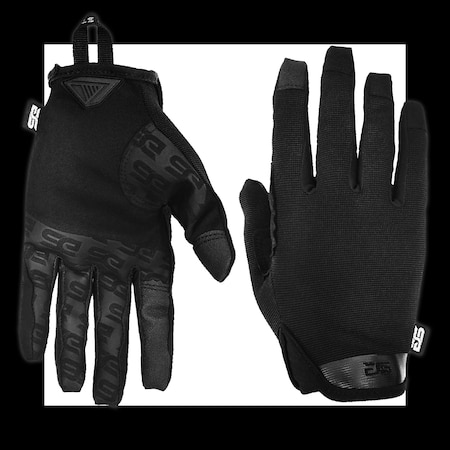 Glove Station The Impulse Versa Black Gloves, Hangtag - L GS-MIL439-BK-L