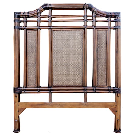 Hospitality Rattan Home Palm Cove Twin Headboard 1102-5648-ATQ