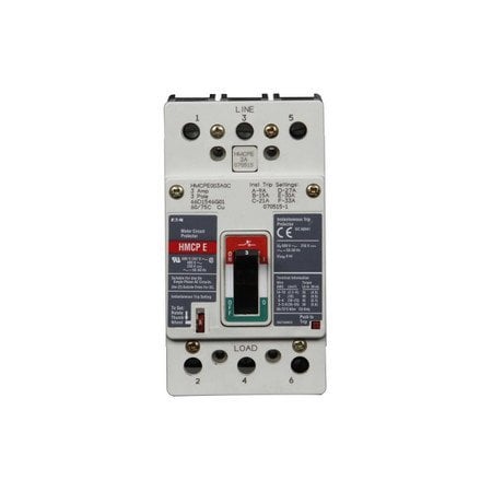 Motor Circuit Protector MCPs HMCPE 3P 3A 480V 5060Hz JK Frame EA