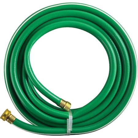 Best Garden 5/8'' Dia. x 150 Ft. L. Medium-Duty Rubber & Vinyl Garden Hose with Guard-N-Grip DBAW58150V2