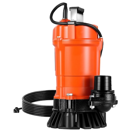 Vevor 1/2 HP Submersible Trash Pump Sump Sewage Pump 2000 GPH 39 ft Cast Iron PW550