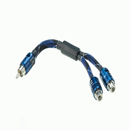 Scosche Y-Adapter 1M-2F Twisted Multi-Core DFF