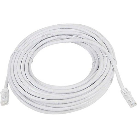 Monoprice Ethernet Cable, Cat 6, White, 50 ft. 9818