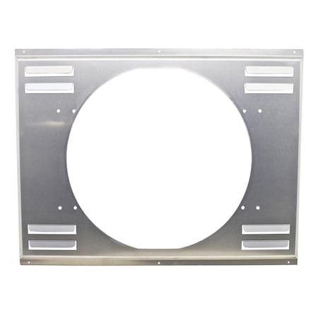 Hands On Aluminum EMC 1979-93 Ford 5.0L 302 Louvered Fan Shroud Direct for Hz-79Mu - Natural HA1528331