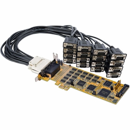 Startech.Com Serial Card - 16-Port PCIe PEX16S550LP