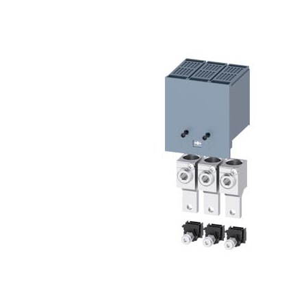 Siemens circular conduc. terminal TA2.1 25150 mmsqrd large with auxiliary conductor 3VA9153-0JC12