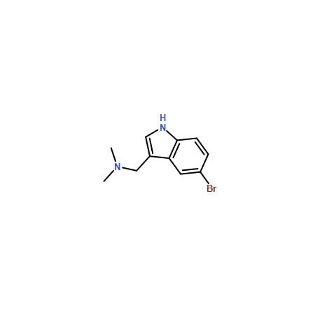 Ak Scientific 1-(5-Bromo-1H-indol-3-yl)-N, N-dimethylmethanamine (5g), CAS 830-93-3 2832AC-5g