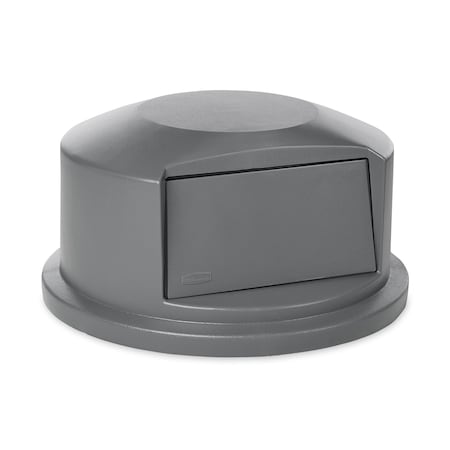 Rubbermaid Commercial BRUTE 44 GALLON DOME TOP GRAY SMFG264788GRAY