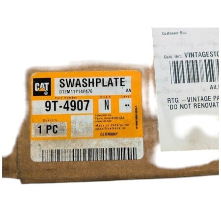Caterpillar SWASHPLATE, CATERPILLAR OEM 9T4907 9T4907