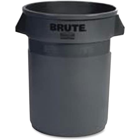 Rubbermaid Commercial Executive Series 32 gal Round Heavy Duty Plastic Can, Black, None, Plastic, Not Applicable 1867531