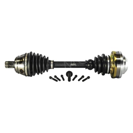Trakmotive VW8098 Front Driver Side CV Axle Shaft for 2002-2003 Volkswagen Golf TRK-VW8098