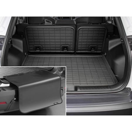 Weathertech Black, Seatback Cargo Liners HP With Bumper Protector 401510IMSK