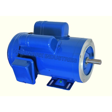 Hallmarkind Industries Ac Motor, 3/4Hp, 1725Rpm, 1Ph/60Hz, 115/208-230V, 56C/Tefc, Cap Start, Univ Foot, Sf 1.15, No Ol MA0520B-AC