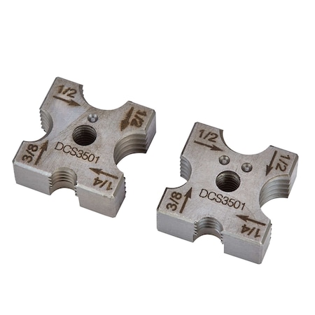 Dewalt 1/4", 3/8", 1/2" Replacement Cutting Die Set DCS3501