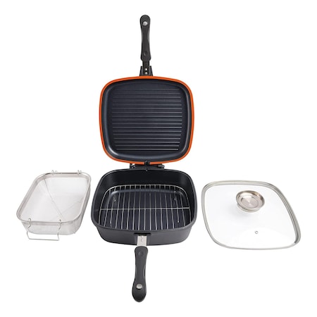 Kenmore 5 Piece Nonstick Multi Function Cookware Set in Black 82661.05