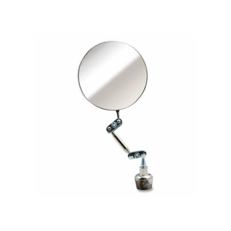Ullman Devices Heavy Duty Inspection Mirror, 3-1/4 in dia, 5-1/4 in L 758-S-2X