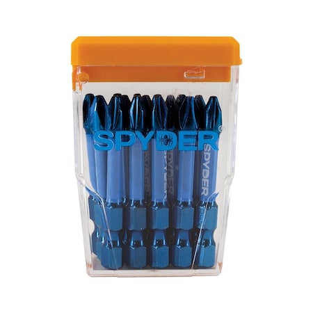Spyder 15-Piece 1/4-in x 2-in PH2 19075