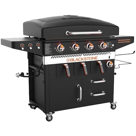 Blackstone Griddle and Airfryer Combo, Propane, 4Burner 1923