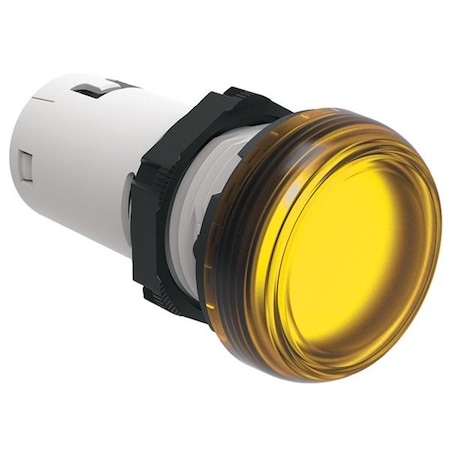 Lovato Monoblock Yellow Led Pilot Lig, 10PK LPMLE5