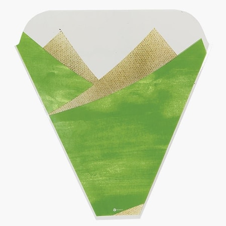Nashville Wraps Spring Daze Green Bouquet Sleeve, 4 x 18 x 17, 50PK FBSDGN
